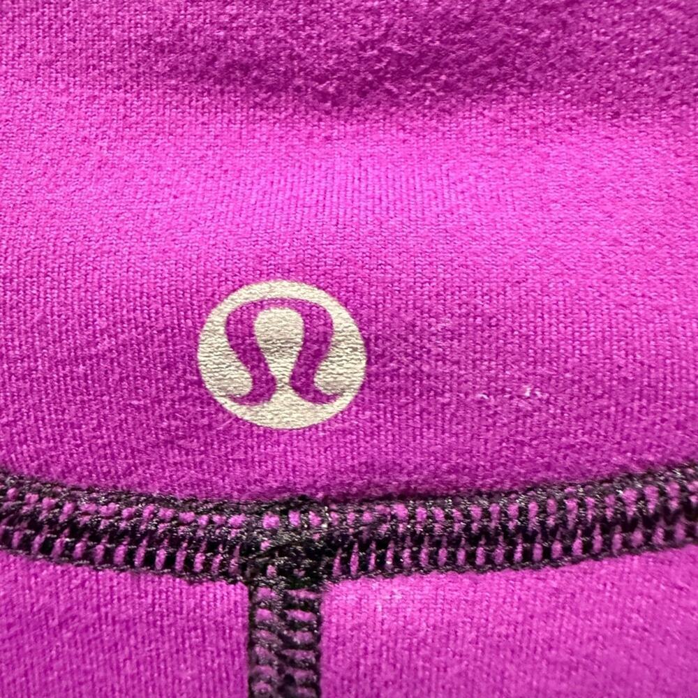 Lululemon Run U-Turn Pullover Violet/Black XS - Picture 7 of 7